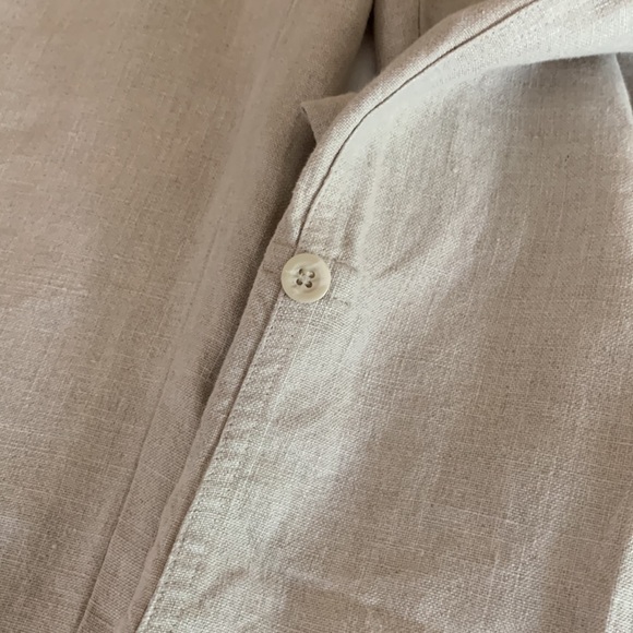 Linen pants Macys 4-pocket Charter club new without tags size 8 - Picture 4 of 9